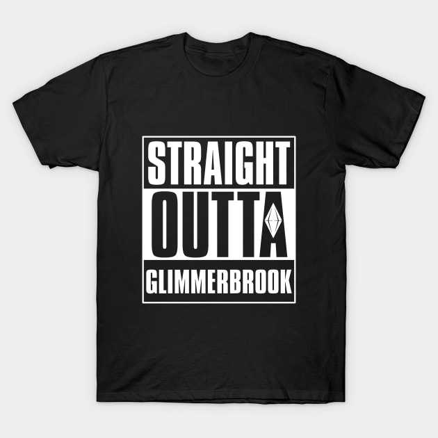 Straight Outta Glimmerbrook T-Shirt by S3_Illustration